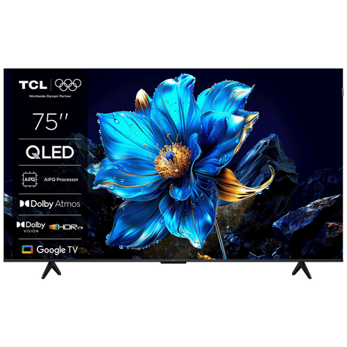 TCL - Televizor Smart QLED P7K UHD 75 inch, Google TV