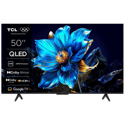 TCL - Televizor Smart QLED P7K UHD 50 inch, Google TV