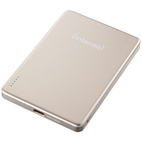 Prijenosni punjač, MagSafe, 5000mAh, bežični, Champagne