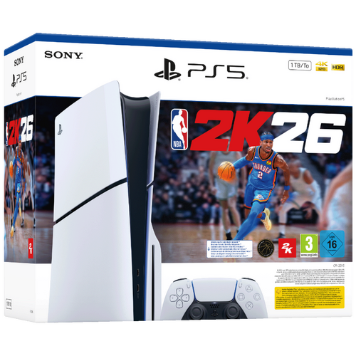 Igraća konzola PlayStation 5 + NBA 2K26 VCH