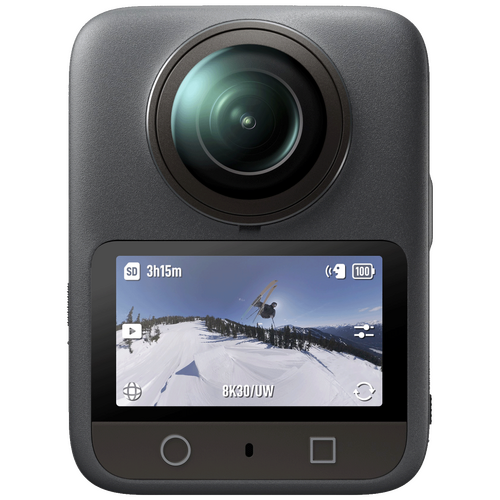Akcijska kamera, 120 Mpixel, 8K, 2 inch OLED, 360°, 128GB