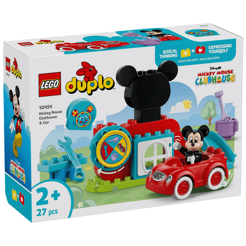 Mickey Mouse klub i auto, LEGO Duplo