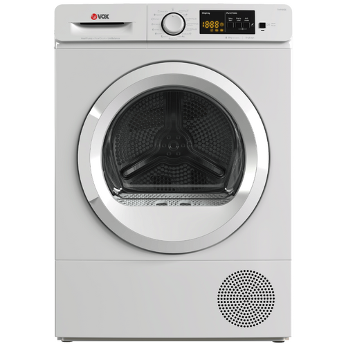 Mašina za sušenje veša sa toplotnom pumpom, kapacitet 8kg, E Mašina za sušenje veša sa toplotnom pumpom, kapacitet 8kg, E