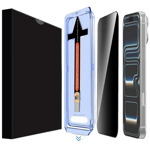 Zaštitno staklo za iPhone 17 Pro, Black Zaštitno staklo za iPhone 17 Pro, Black