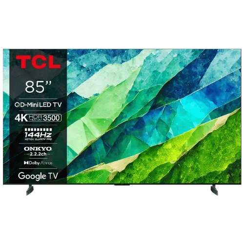 TCL - Televizor Smart QD-Mini LED 4K UltraHD 85 inch, Google TV TCL - Televizor Smart QD-Mini LED 4K UltraHD 85 inch, Google TV