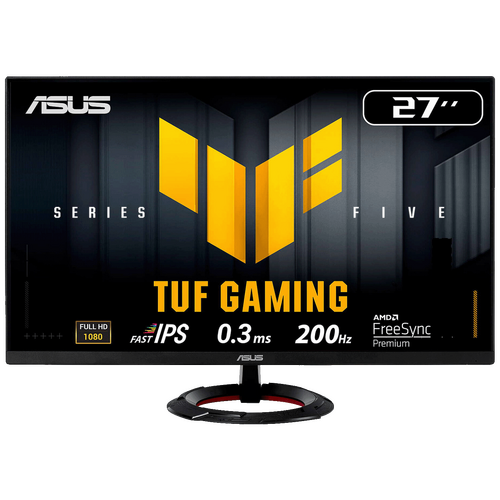 Monitor 27 inch, 200Hz, IPS, FullHD, HDMI, DisplayPort, gaming