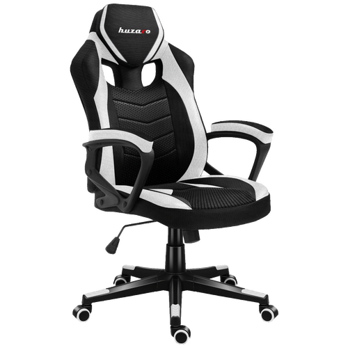 Gaming stolica, bijelo / crna