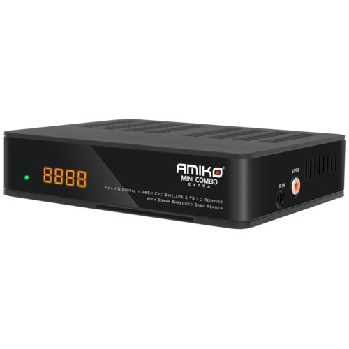 Prijemnik DVB-S2+T2/C, HEVC/H.265, Full HD,USB PVR,LAN