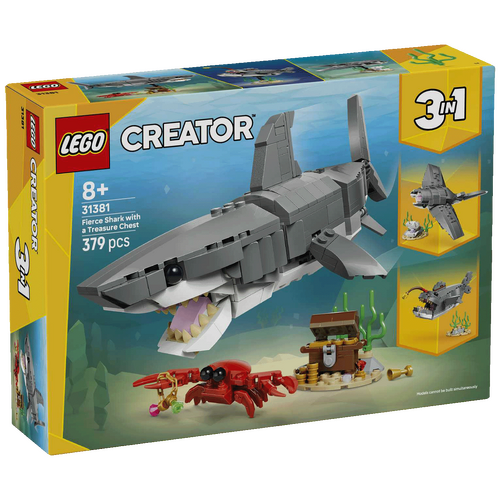 Morski pas sa škrinjom za blago, LEGO Creator 3in1
