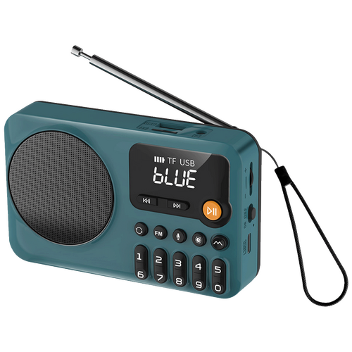 Zvučnik bežični, FM radio, Bluetooth, USB, TF Card