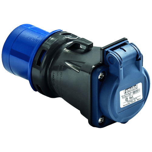 Industrijski adapter za schuko utikač/2P+T utičnica 16A,IP54 Industrijski adapter za schuko utikač/2P+T utičnica 16A,IP54