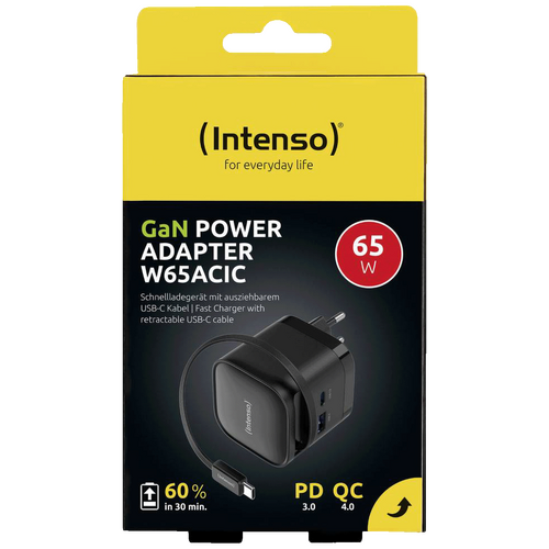 Punjač kučni sa type C kabelom, brzi, 1xUSB-A, 1xUCB-C, 65W Punjač kučni sa type C kabelom, brzi, 1xUSB-A, 1xUCB-C, 65W