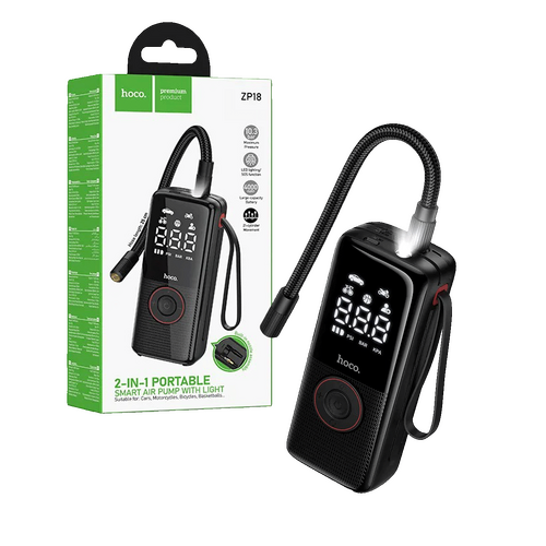 Kompresor, pametni, sa svjetlom, 3 bar, 4000 mAh