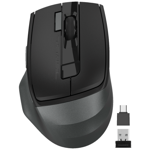 Bežični miš, optički, 2000 dpi, USB nano prijemnik + USB-C