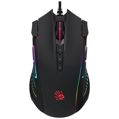 Miš optički, gaming, 8.000 dpi, RGB, USB