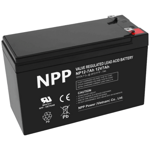 Baterija akumulatorska, 12V / 7Ah