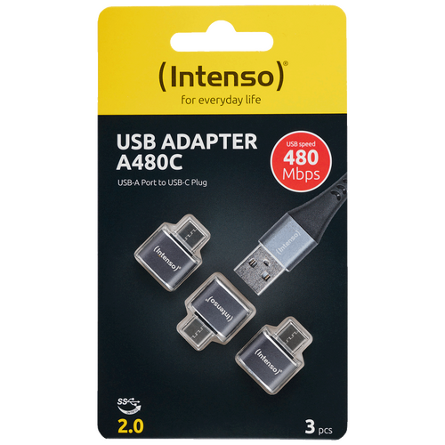 Adapter USB A na USB C, OTG, 3 kom. pakiranje