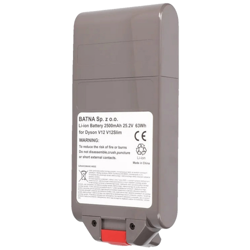 Baterija za Dyson V12 usisavač, 25.2V 2500mAh
