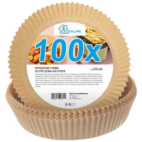 Papir za pečenje za friteze na vrući zrak,16x16 cm,100 kom. Papir za pečenje za friteze na vrući zrak,16x16 cm,100 kom.