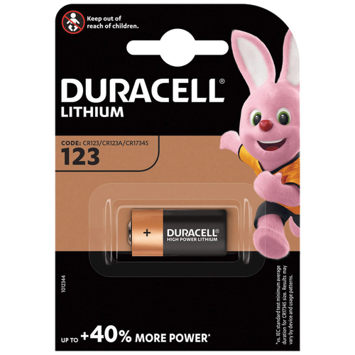 Baterija litijumska CR123A, 3V, blister 1 kom.