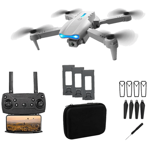 Dron, kamera FullHD, 1800mAh, 3 baterije, WiFi