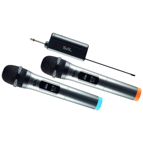 Bežični set, 2 bežična mikrofona i prijemnik