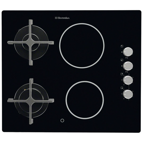 Ugradbena staklokeramička kombinirana ploča za kuhanje, 60cm