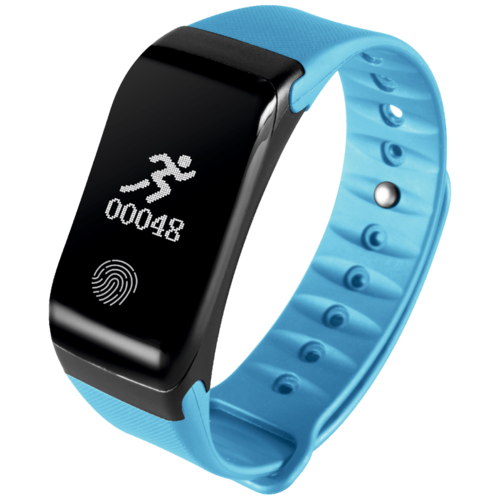 SAT pametni, Heart Rate monitor, Fitness OLED, plavi