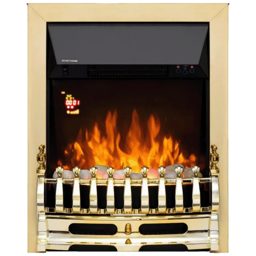 Kamin, električni, ugradbeni, 2000W, daljinski upravljač