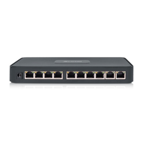 PoE mrežni switch, 10 port RJ-45, 8 PoE, rack ugradnja 