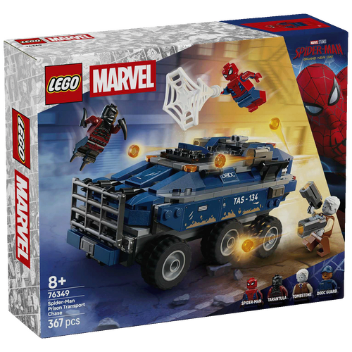 Spider-Man-potjera za zatvorskim vozilom, Super Heroes