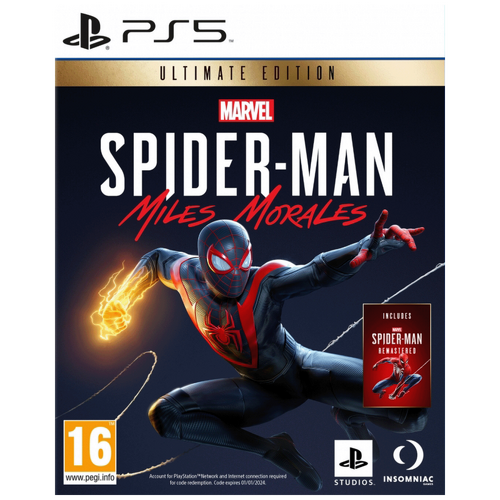 Igra PlayStation 5, Spider-Man Miles Morales Ultimate Ed.