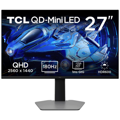 Monitor 27 inch, QD-Mini LED, QHD, HDMI, DisplayPort