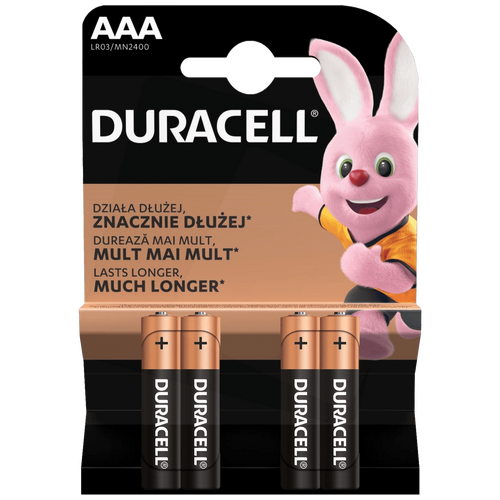 Baterija alkalna, AAA, 1,5 V, blister 4 kom.