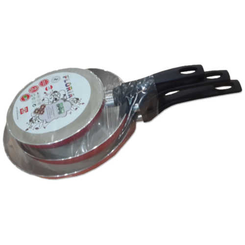 Tava keramička, set, 18 / 22 / 26 cm