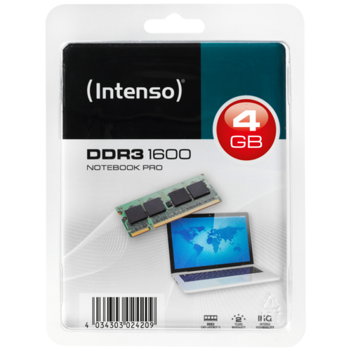 Memorija DDR3 SO-DIMM 4GB@1600MHz, CL11
