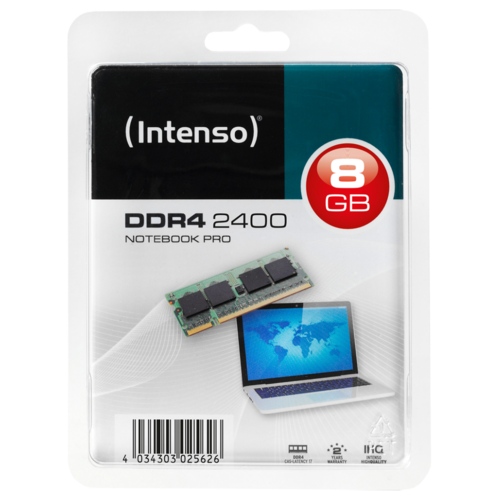 Memorija DDR4 SO-DIMM 8GB@2400MHz, CL17
