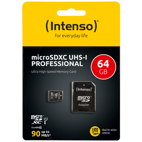 Micro SDHC/SDXC kartica 64GB Class 10, UHS-I +adapter, Pro