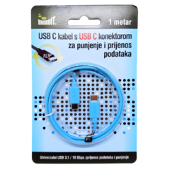 USB kabl za smartphone, USB C / USB C, 1 met