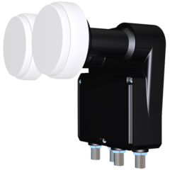 LNB,Monoblock 2 satelita na 4 prijemnika,raspon 6°,sum 0.2dB