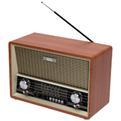 Retro radio + BT bežični zvučnik, 4in1, FM, MP3, AUX