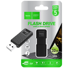 USB Flash Drive 32GB, USB 2.0, crni