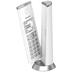 Telefon bežični, DECT/GAP, 1.5 inch LED display, bijela
