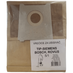 Vrećice za usisavač 5/1, Siemens, Bosch