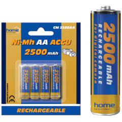 Baterija punjiva AA, 2500mAh, blister 4 kom