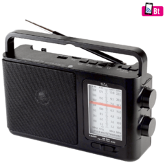 Radio prijemnik + Bluetooth, 4u1, AM-FM-SW1-SW2 band