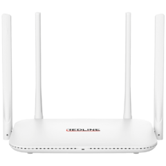 Wireless N Router,Dual Band,4 port,1167 Mbps, 4x6 dBi antena
