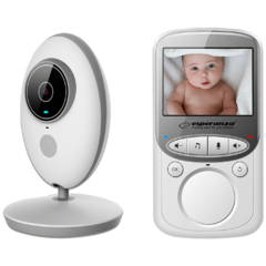 Baby monitor, 2.4 inch LCD, LED indikator, 2.4 GHz