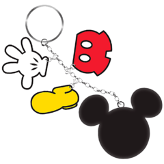 USB Flash Drive 16GB, USB2.0, privjesak za ključ, Mickey