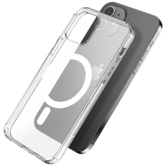 Navlaka za iPhone 12 / 12 Pro, magnetic, transparent